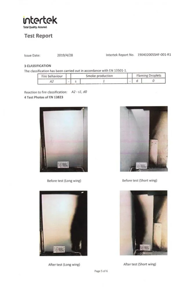Fire-Safe Goodsense Aluminium Composite Panel