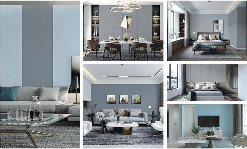 Flame Resistance Durable Wall Fabric Functional Wall Coverings