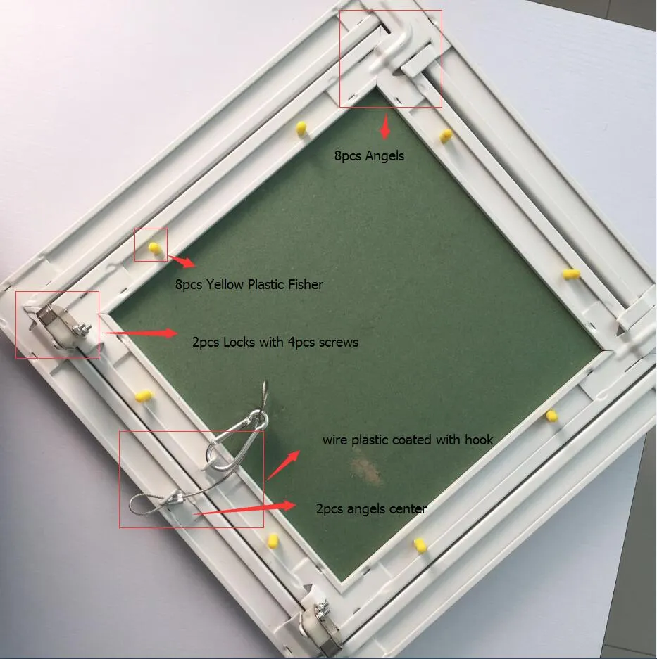 Galvanized Steel Corner Bracket for Alumium Access Panel