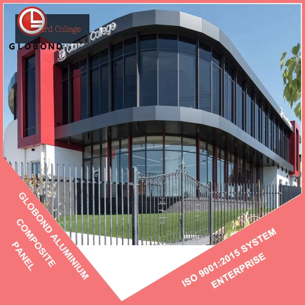 Globond 1100 Alloy Facade Materials Aluminum Composite Panel