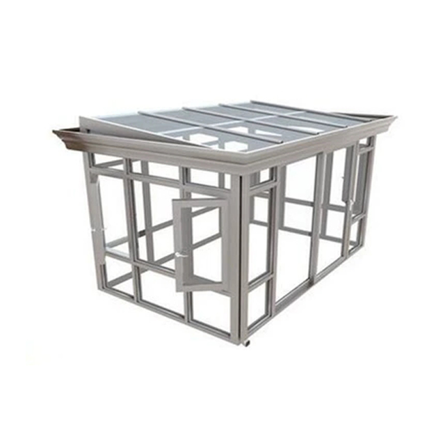 Heat Insulation Sound Proof Aluminum Sunroom Aluminium Glass House Prices