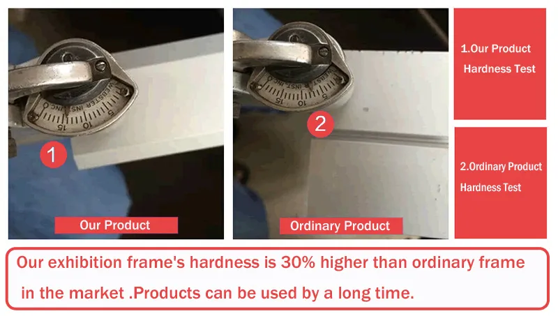 High Quality Aluminium Exhibition Extrusion