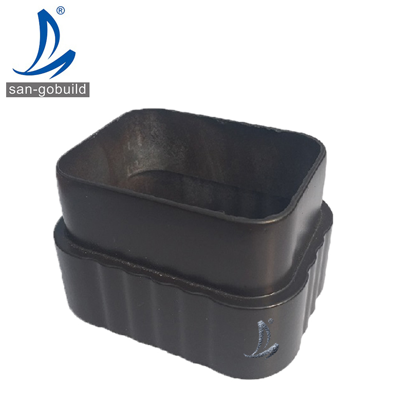 Hot Sale Aluminum Gutters and Downspouts Easy Install K-Style Gutter System Aluminum Products Roof Rainwater Gutter