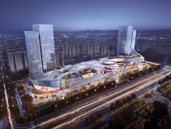 Steel Structure Shopping Mall Construction