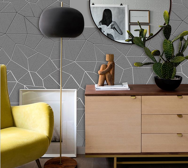 Interior Renovation New Arrival Modern Wallpaper Good Selling Metallic Wallpaper