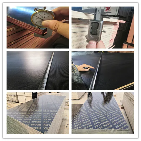 ISO China Building Material Shuttering Finger Jointed Core Dynea Film 18mm Plastic Film Faced Plywood for Construction