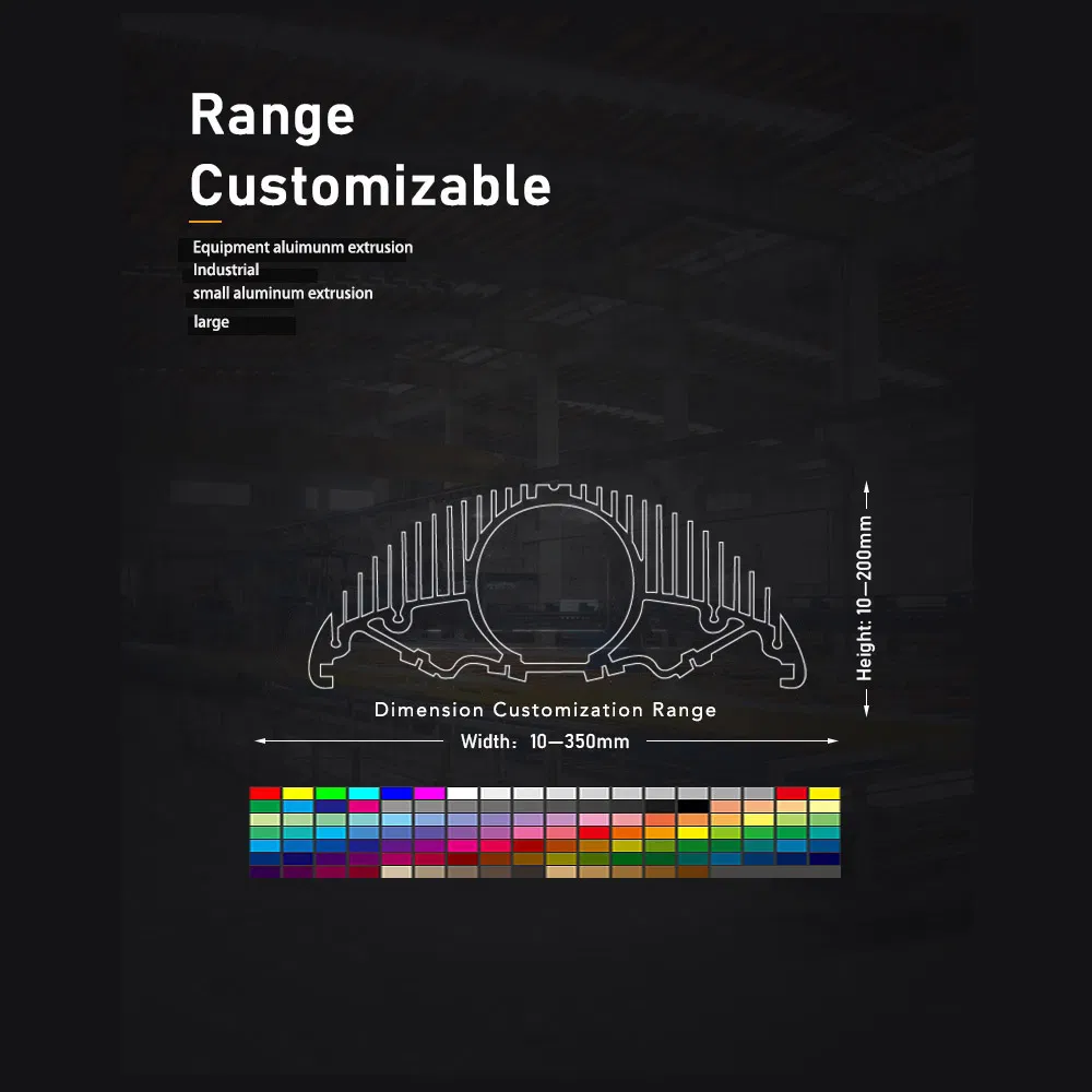 Italien Aluminium Profile Aluminum Profile Extrusion Pergola for Tile