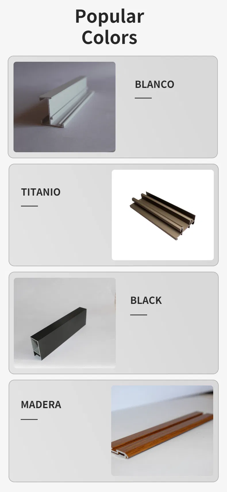 Kemet Aluminium Window with Aluminum Section