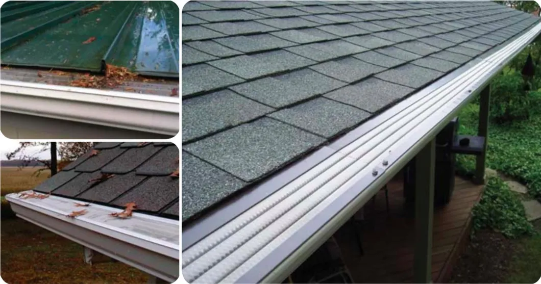 Malaysia Rainwater Drainage Brown Aluminum Gutter