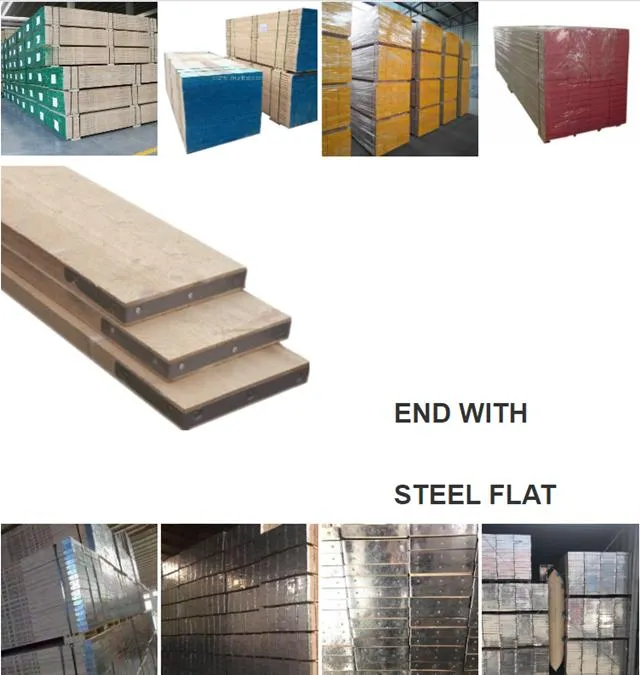 Melamine WBP Phenolic Glue Pine LVL Scaffold Plank