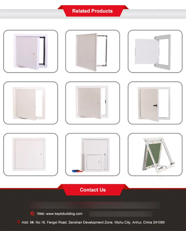 Moisture-Proof Aluminum Gypsum Board Access Panel