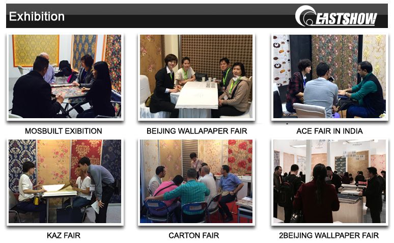 New Cheap Modern Pattern PVC Wall Paper for Wall Decoration