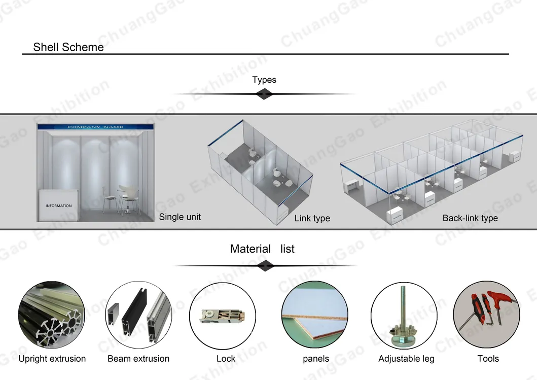 Octanorm Similar S013 Upright Extrusion for Exhibition Booth