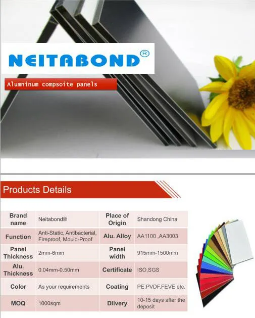 OEM Brand High Quality Aluminum Composite Panel