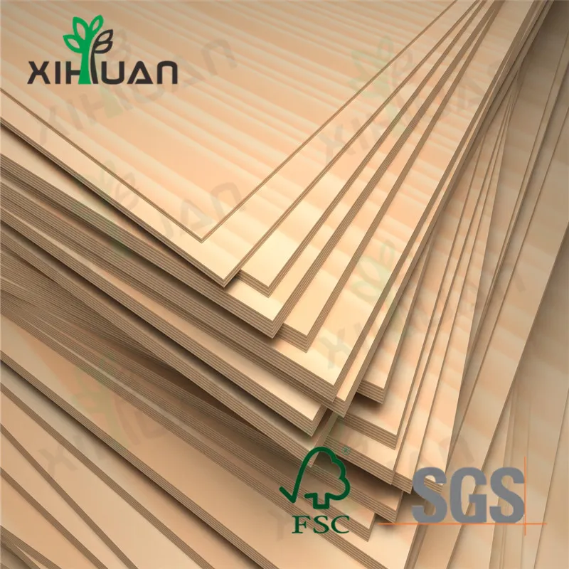 Okoume Veneered Commercial Plywood
