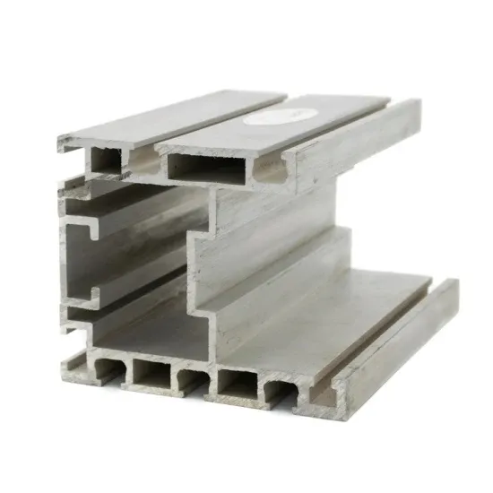 Perfil De Aluminio Extruido Con Soporte Solar De Pared De Aluminio De Fachada Acristalada