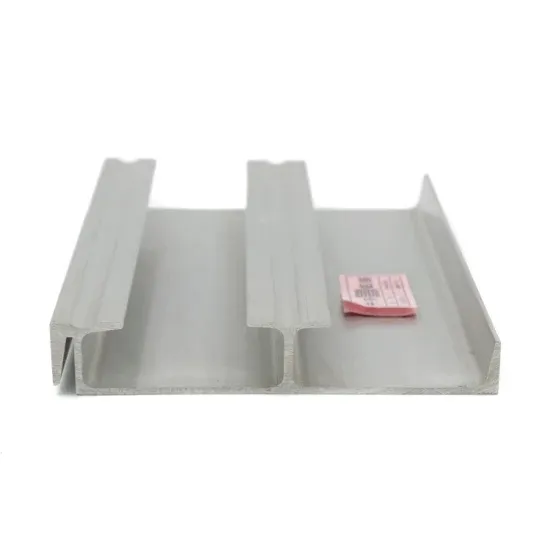 Perfil De Aluminio Extruido Del Disipador De Calor De La Bomba De Engranajes Del Parteluz Del Soporte Solar De La Fuente