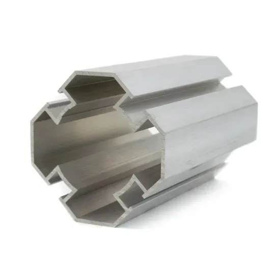 Perfil De Aluminio Extruido Del Disipador De Calor De La Bomba De Engranajes Del Parteluz Del Soporte Solar De La Fuente