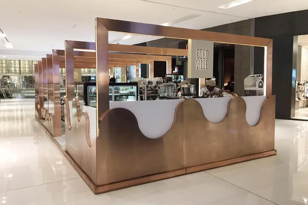 Preminium Coppper Composite Panel for Interior Decoration