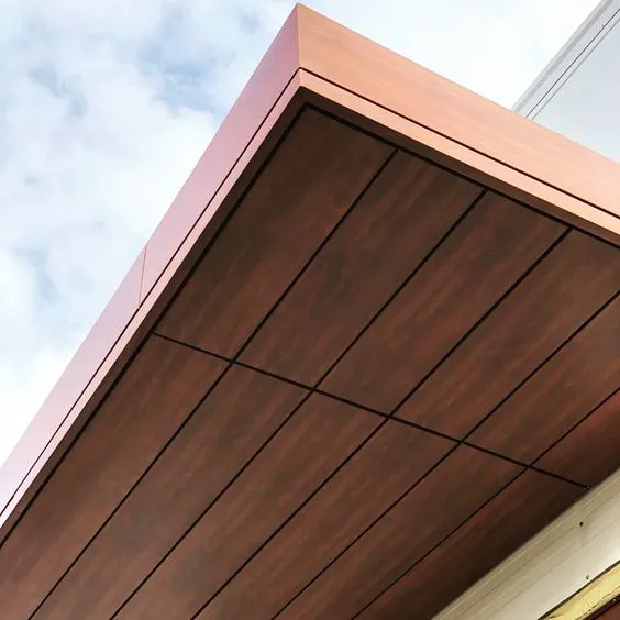 Price Cheap Floor Decking Composite Exterior Garden Aluminium Composite Panel