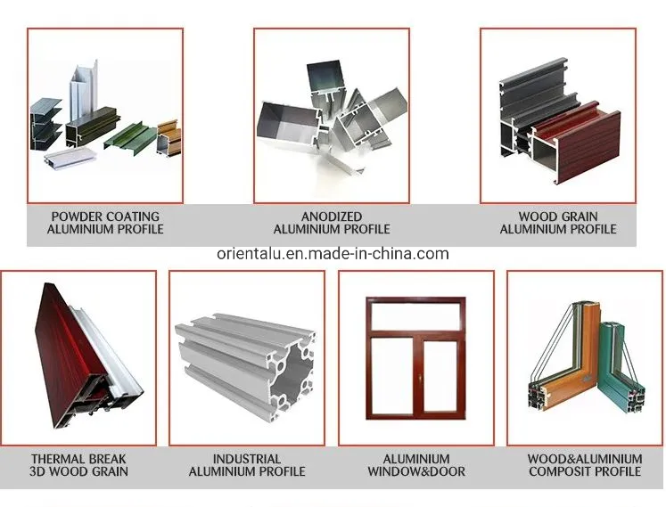 Professional China Extruder Aluminium Prtofile for Door Use