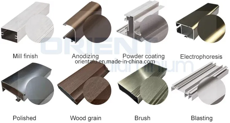 Professional China Extruder Aluminium Prtofile for Door Use