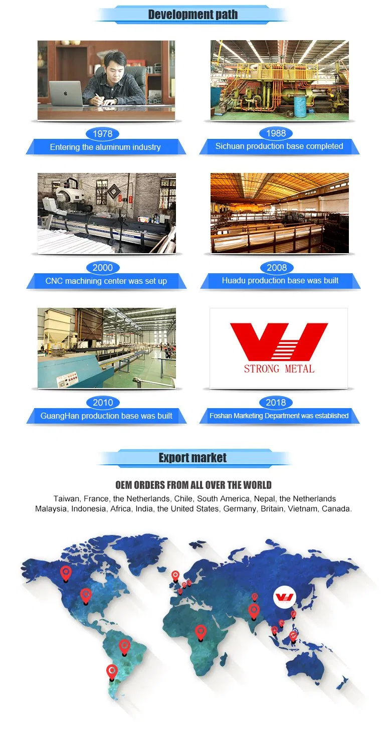 Profile Like a Watch Stringent Specifications Posh Industrial Extruded Aluminium Customized Surface Series Finish Temper Color