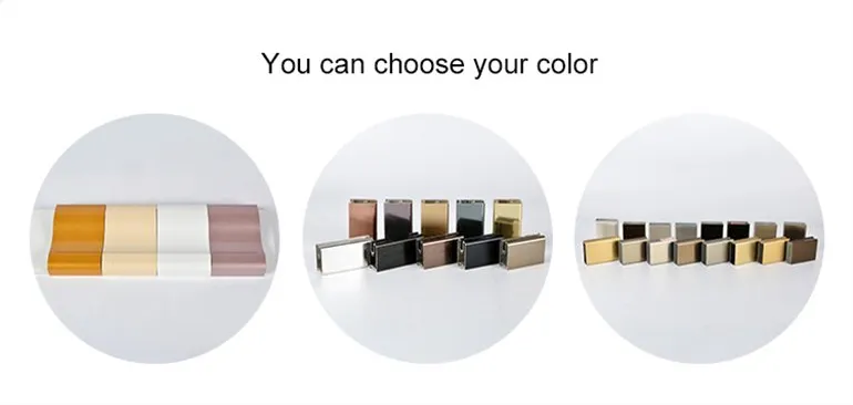 Profile Like a Watch Stringent Specifications Posh Industrial Extruded Aluminium Customized Surface Series Finish Temper Color