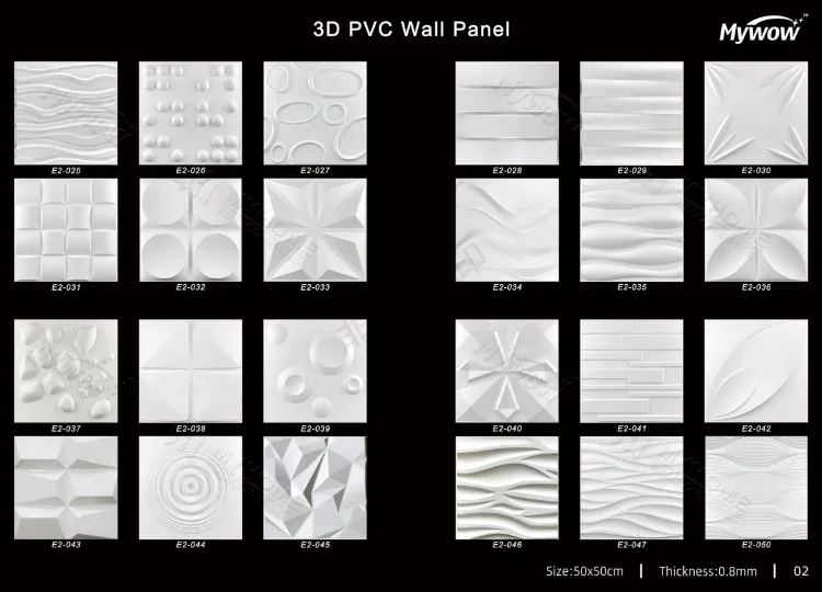Quick Delivery! Wholesales 3D PVC Paintable Wall Panel