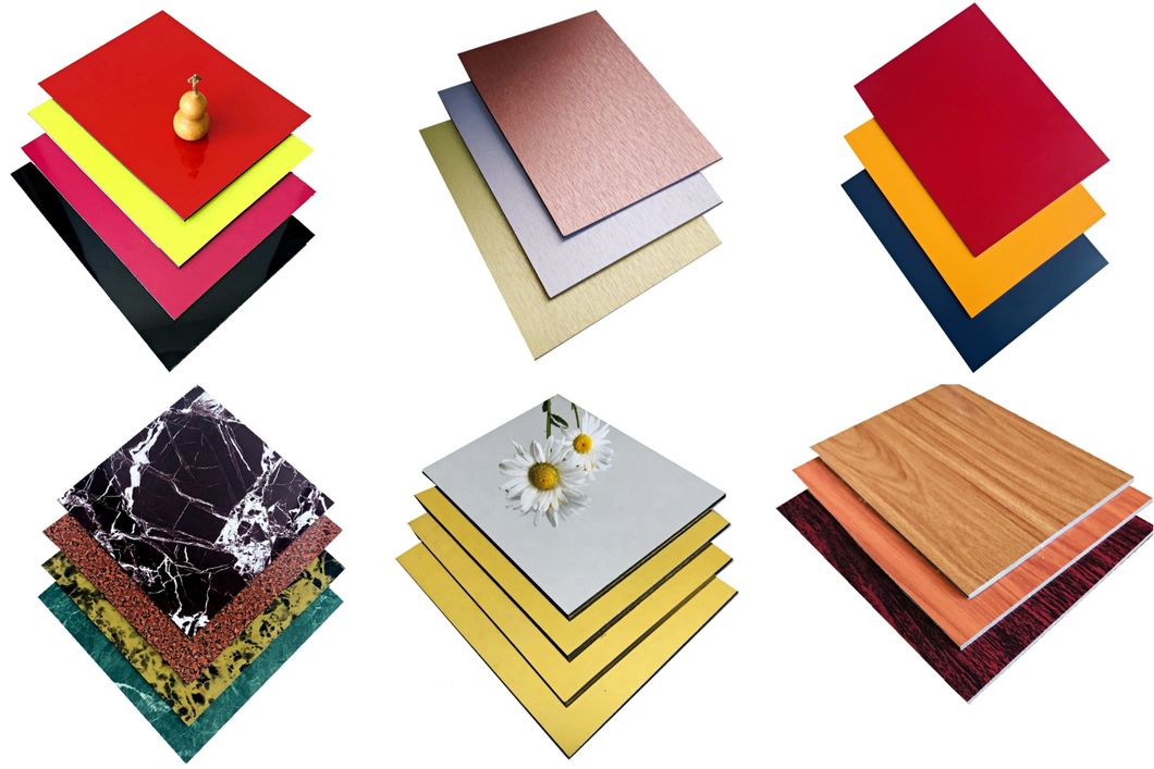 Shop Front Decoration ACP Bedroom Interior Decoration Panel for Wall ACP China 3mm