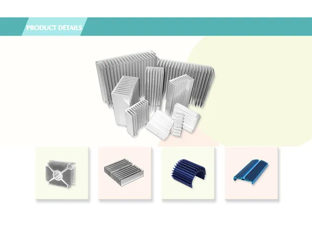 Strictly Quality Control Anodizing Aluminium CPU Heat Sink