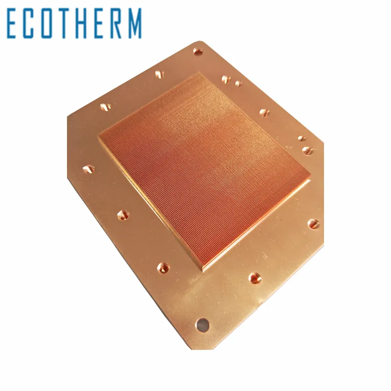Swal-B011 High Performance LED Radiator Custom Copper Skived Fin Heatsink