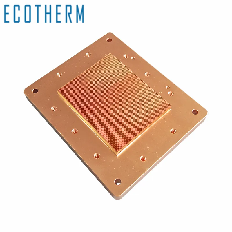 Swal-B011 High Performance LED Radiator Custom Copper Skived Fin Heatsink