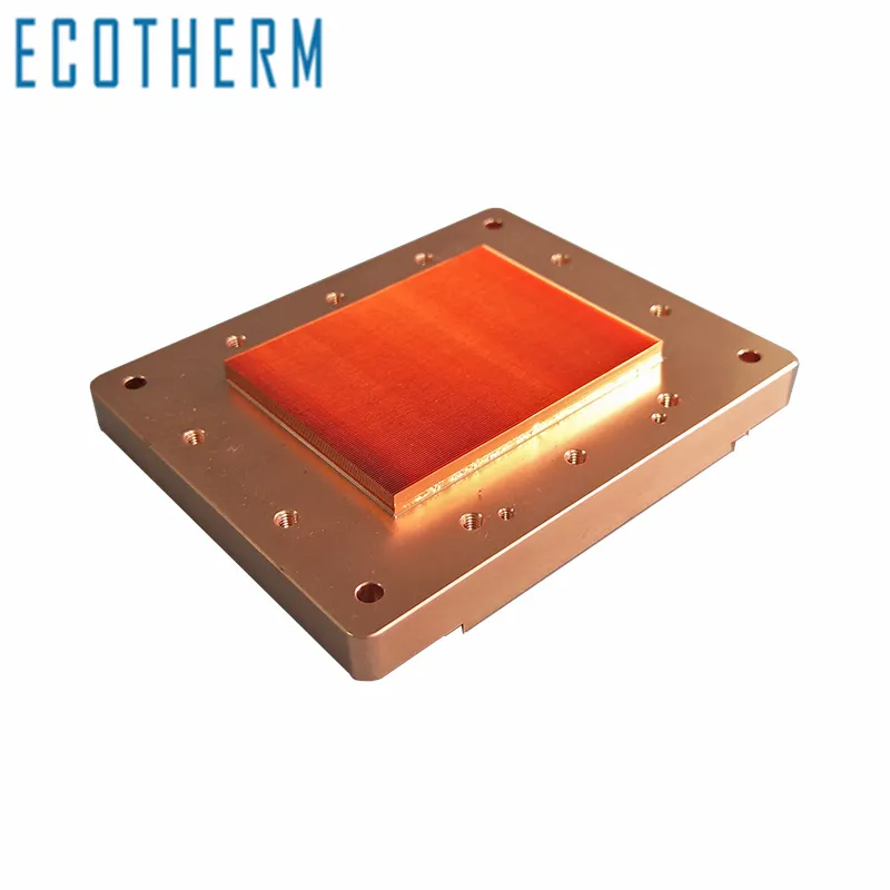 Swal-B011 High Performance LED Radiator Custom Copper Skived Fin Heatsink