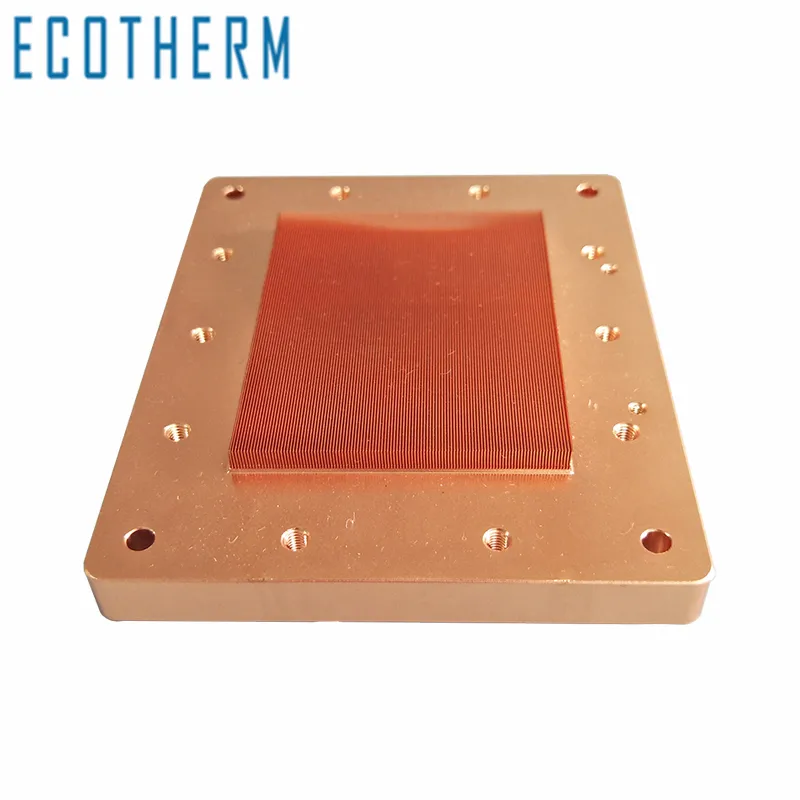 Swal-B011 High Performance LED Radiator Custom Copper Skived Fin Heatsink