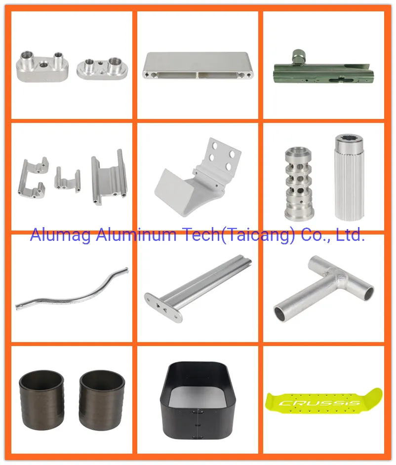 Taiwanese Aluminium Precision Machining CNC Products/Forging/Puching/Milling/Turning/Bending Accessories Spare Parts Aluminum Extrusion Profile