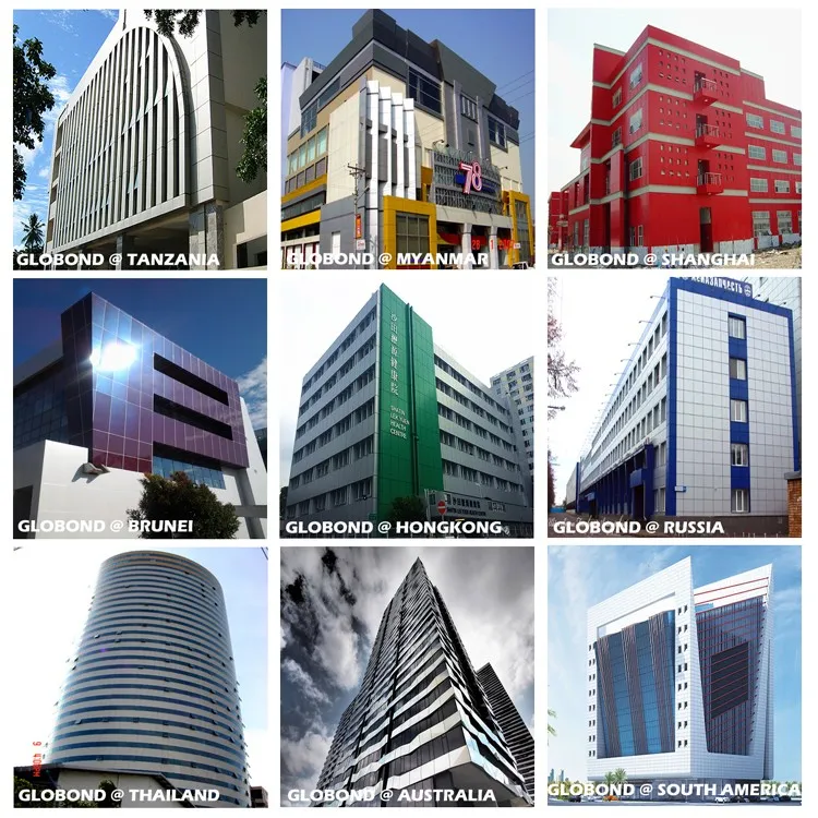 Wall Cladding Aluminium Products Aluminium Sheets Aluminium Panels Exterior Aluminum Composite Panel