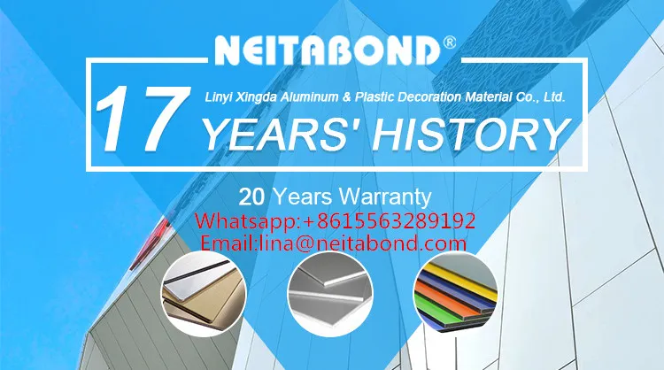 Weather Resistant Aluminum Composite Panel Exterior Uses Sandwich Panel