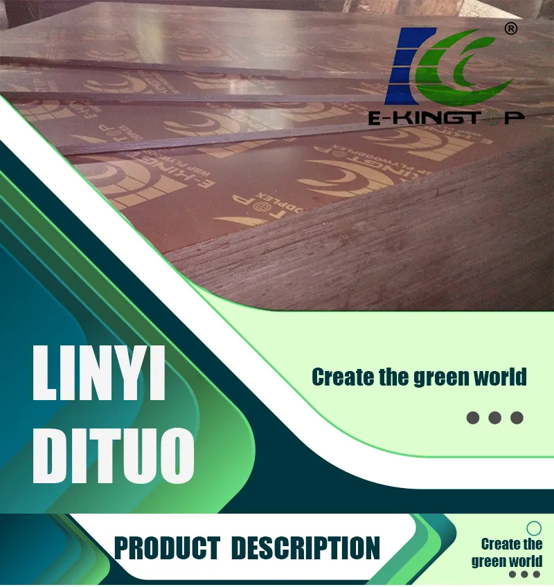 Wholesale 15mm Brown Film Faced Plywood, Shutter Plywood, Formwork Plywood