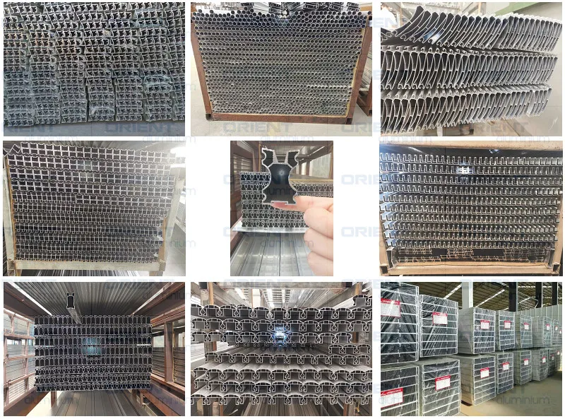 Wood Grain Finished Extrusion Aluminum Profile for Aluminum Windows