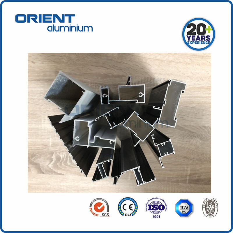 Wood Grain Finished Extrusion Aluminum Profile for Aluminum Windows