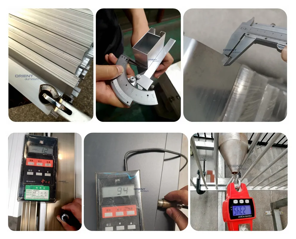 Wood Grain Finished Extrusion Aluminum Profile for Aluminum Windows