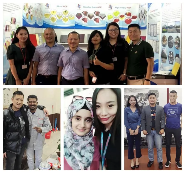 Wooden ACP Aluminum Composite Sandwich Panel